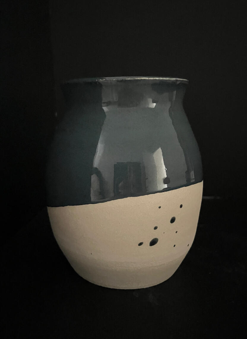 hand thrown vase