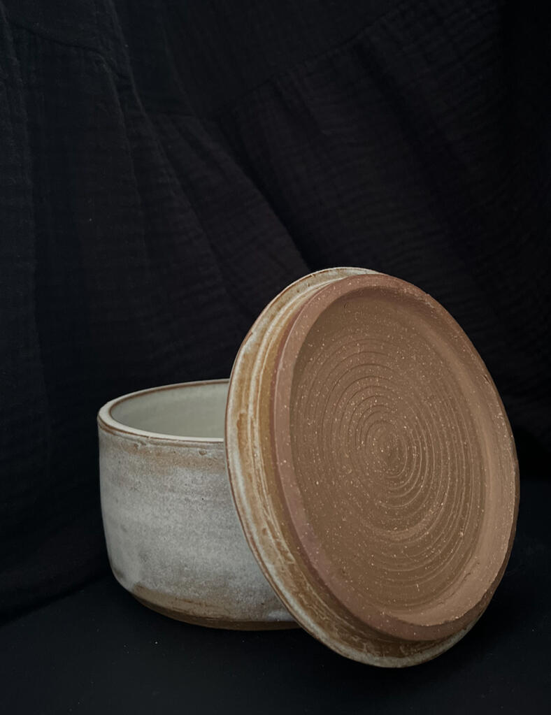 hand thrown lidded jar (coming soon)